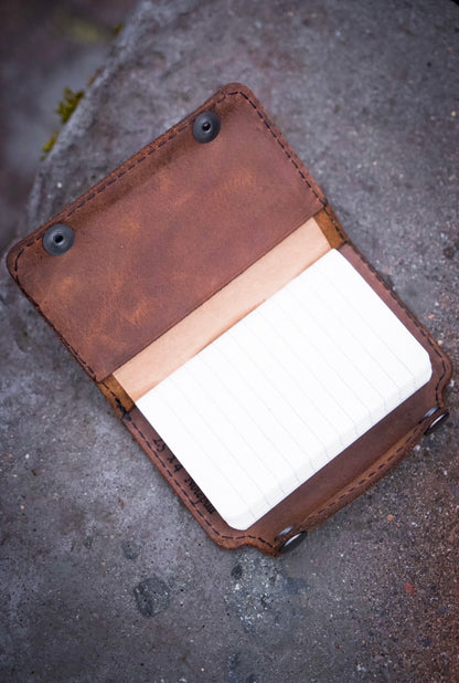 Small Leather Notepad