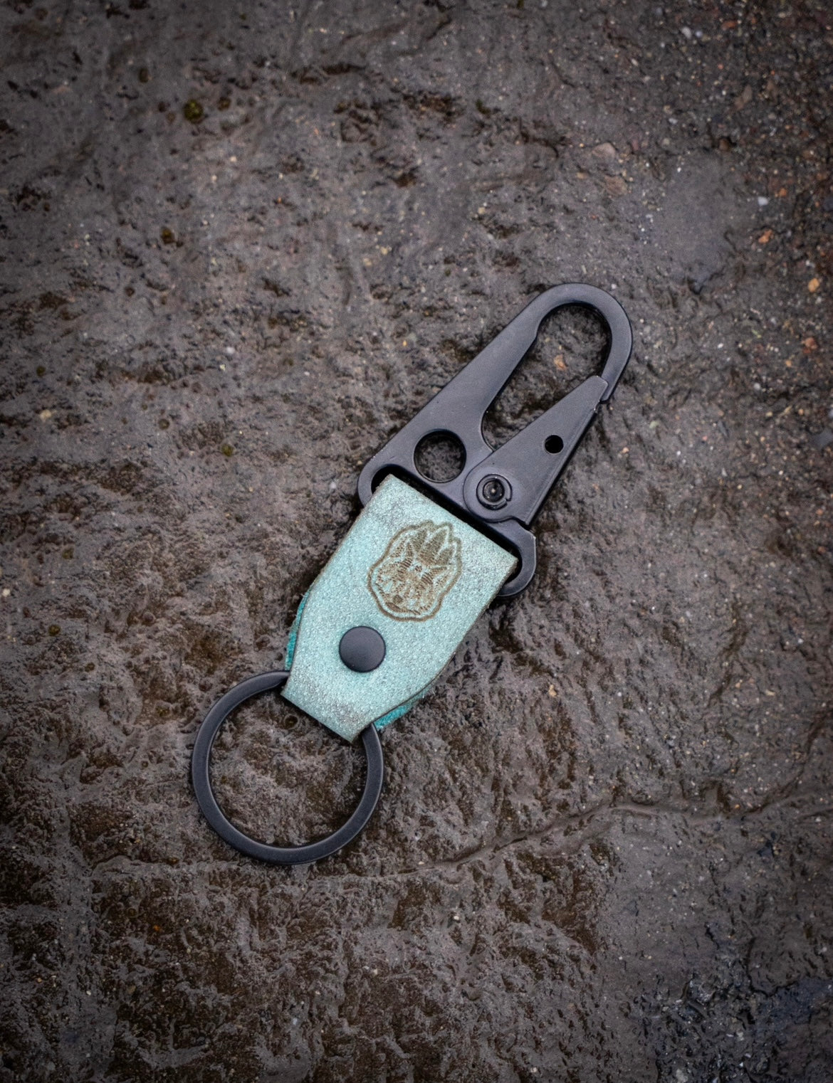 Leather Key Clip