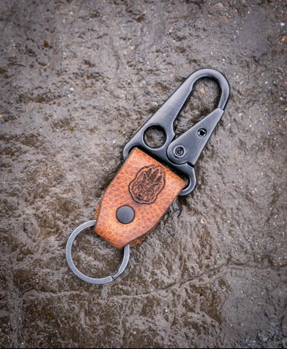 Leather Key Clip
